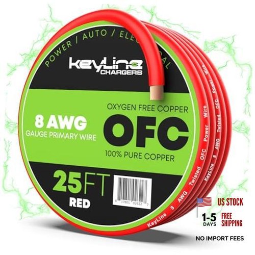 Gauge wire awg amp - 8,